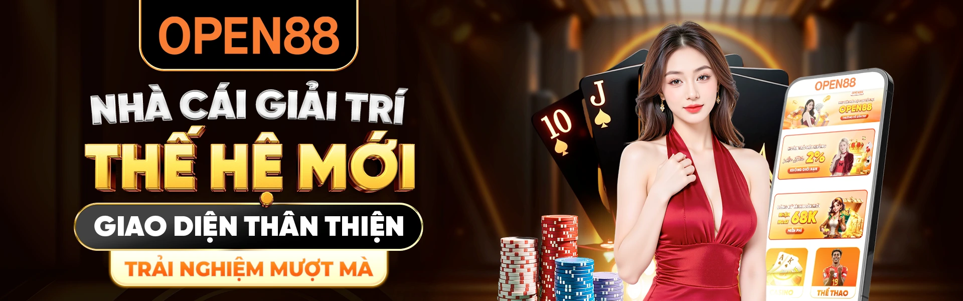 Open88 banner chính thức